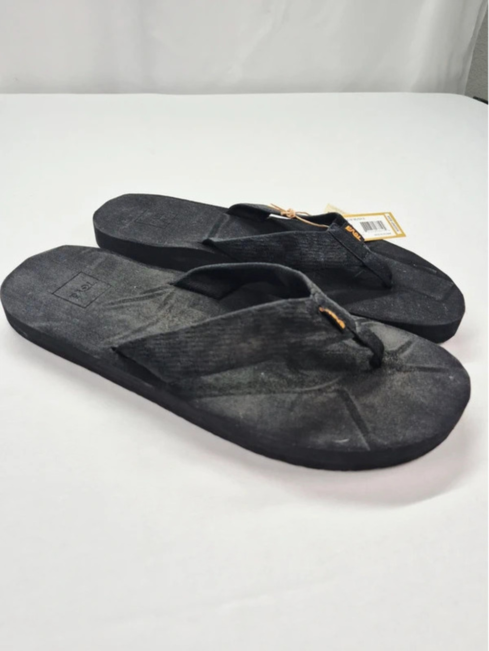 Teva Flip Flops Sandals Black Men's 12 NWT